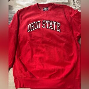 Steve & Barry's Vintage Ohio State Red Sweatshirt